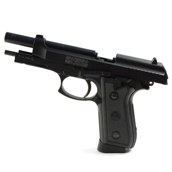 Пистолет пневматический GSG-92, к.4,5мм (blowback, мет.)