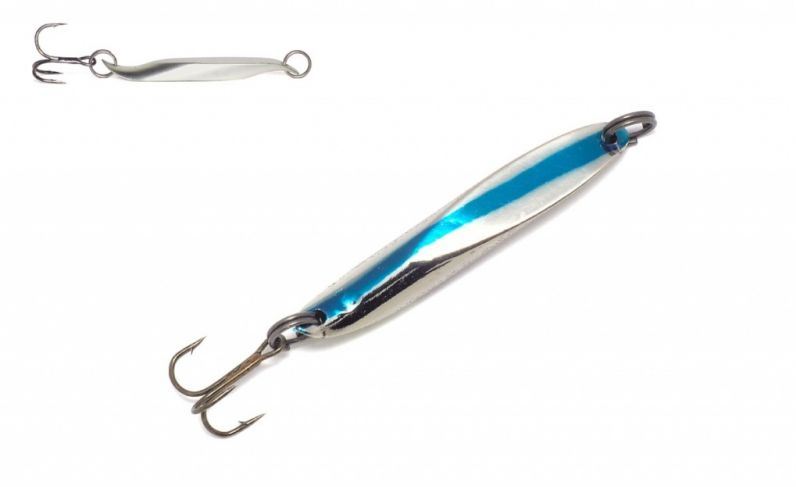 Блесна KASTMASTER 25г., бело-синий 