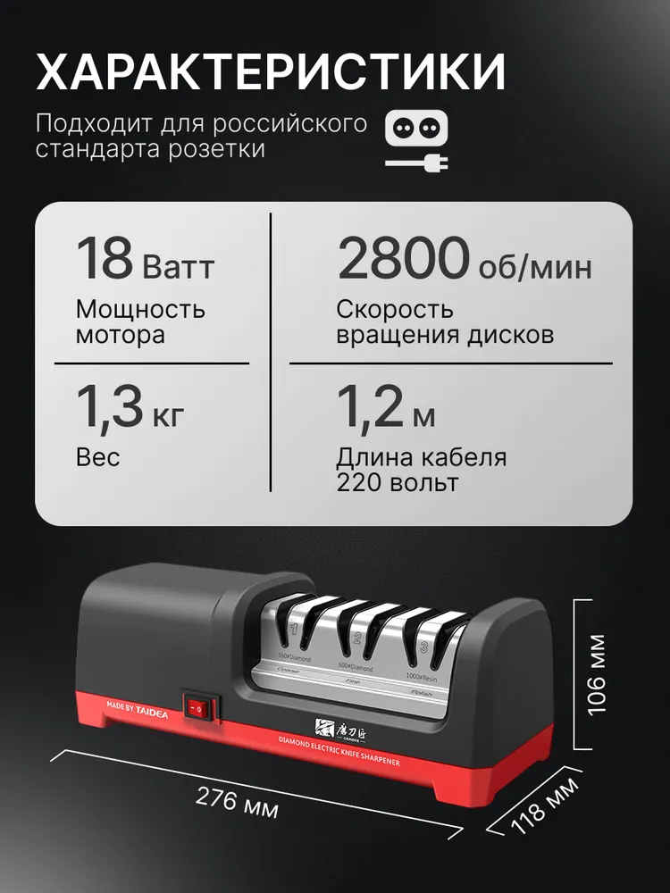 Точилка электрическая TG2101