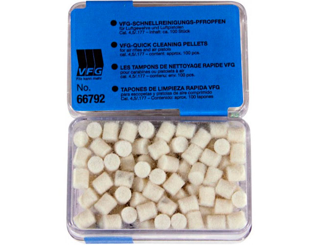 Тампон-пулька фетр., для чистки пневм. оружия, к. 4.5мм